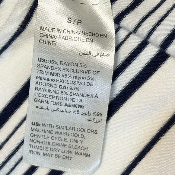 Soma Women's Casual Midi Dress V Neck Sleeveless Asymmetrical Soft Knit Sz Small - Picture 8 of 8